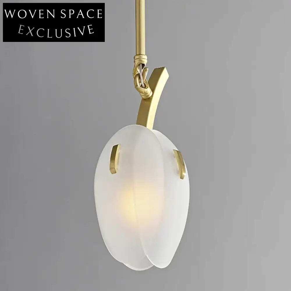 Elegant Modern Flower Petal LED Pendant Light for Dining Room Home