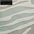 Elegant Modern Geometric Polyester Area Rug for Living Room Bedroom Sofa