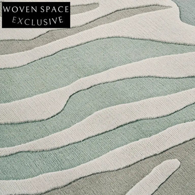 Elegant Modern Geometric Polyester Area Rug for Living Room Bedroom Sofa