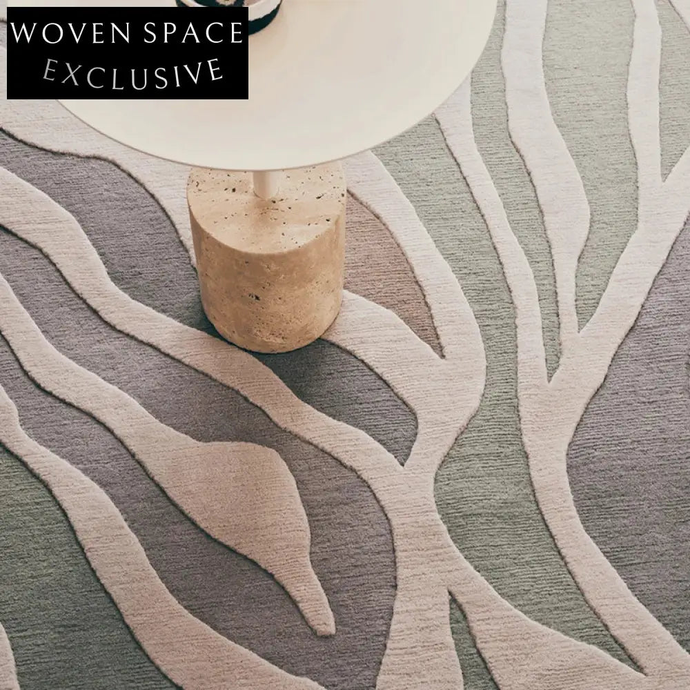 Elegant Modern Geometric Polyester Area Rug for Living Room Bedroom Sofa