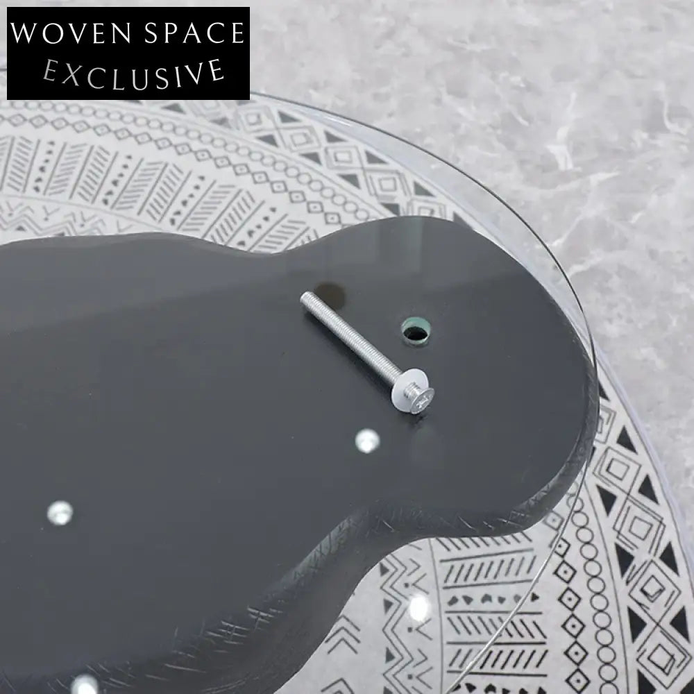 Elegant Modern Hippo Coffee Table: Luxury Glass Top, Durable FRP Base