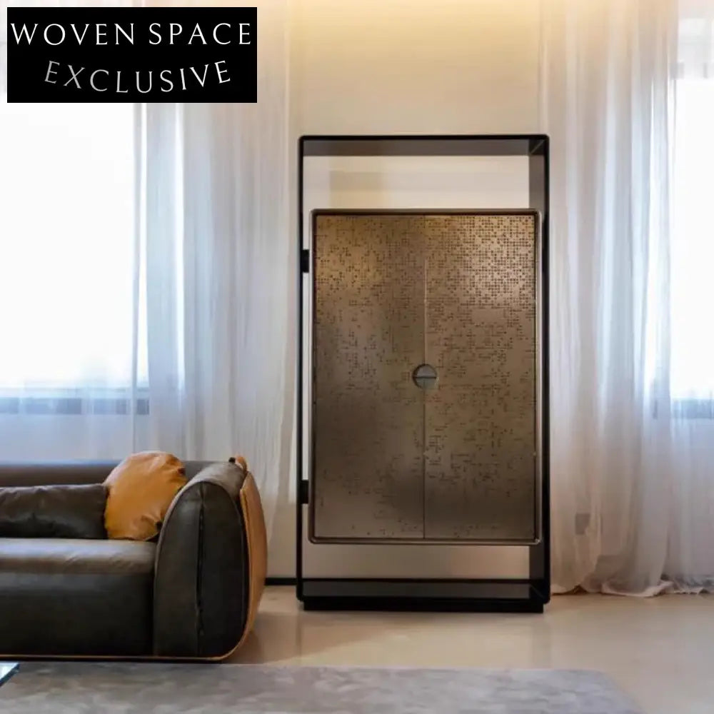 Elegant Modern Living Dining Room Sideboard Storage Cabinet with Two Doors