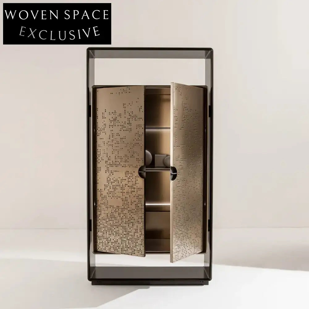 Elegant Modern Living Dining Room Sideboard Storage Cabinet with Two Doors