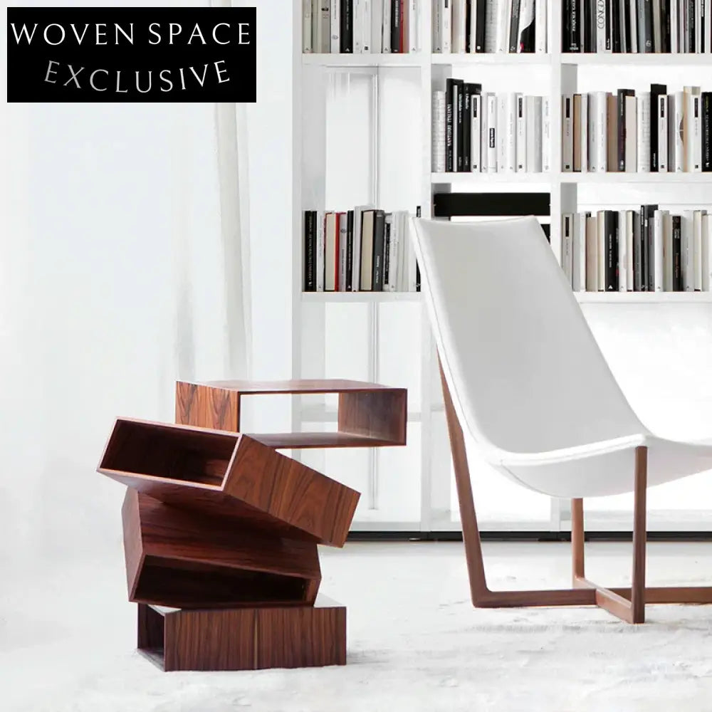 Elegant Modern Living Room Plywood Coffee Side Accent Table