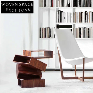 Elegant Modern Living Room Plywood Coffee Side Accent Table