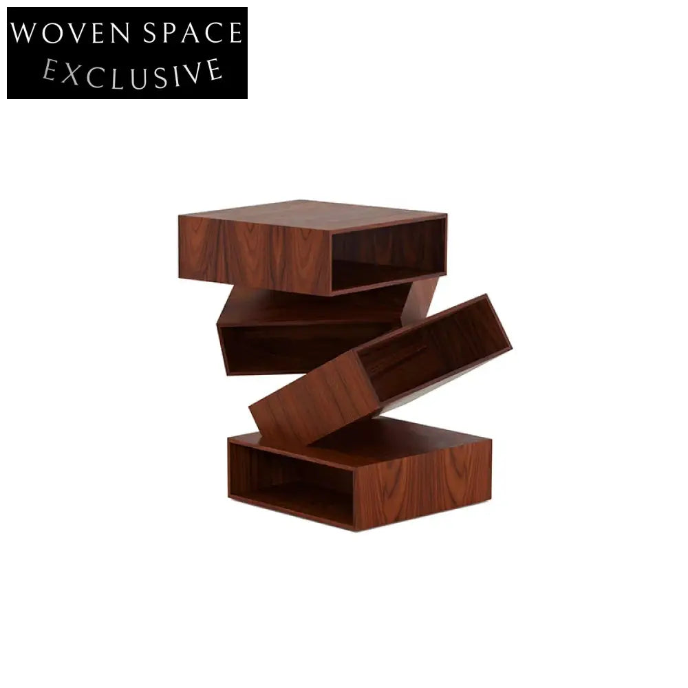 Elegant Modern Living Room Plywood Coffee Side Accent Table