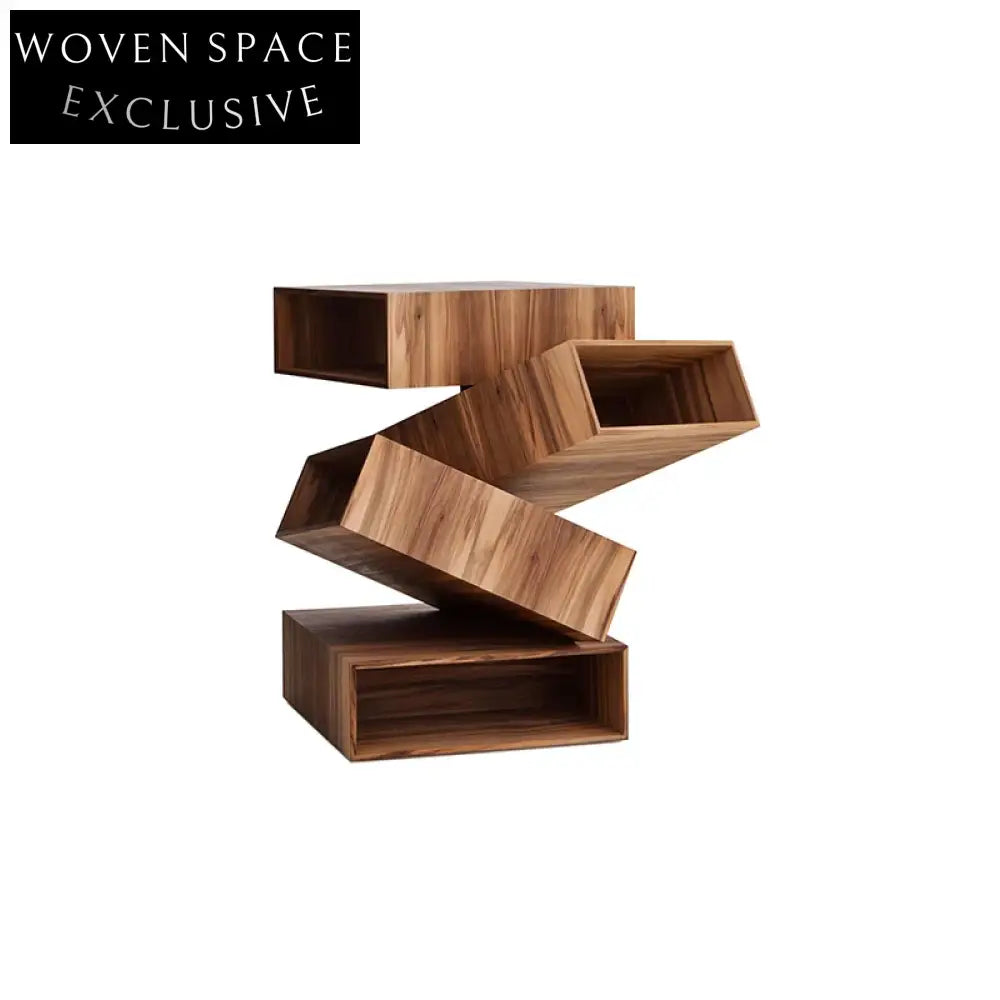 Elegant Modern Living Room Plywood Coffee Side Accent Table