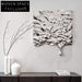 Elegant Modern Luxury 3D Metal Wall Decor Drops Shape Art Sculpture