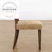 Elegant Modern Luxury Velvet Upholstered Solid Oak Wood Dining Chair