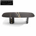 Elegant Modern Luxury White Marble Top Dining Table