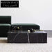 Elegant Modern Marble Coffee and Side Table Set, Living Room Tables
