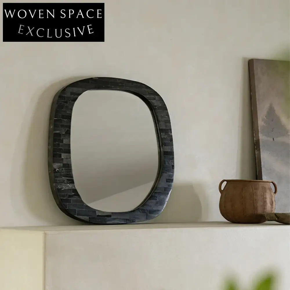 Elegant Modern Nordic Irregular Decorative Wall Mirror for Home Decor