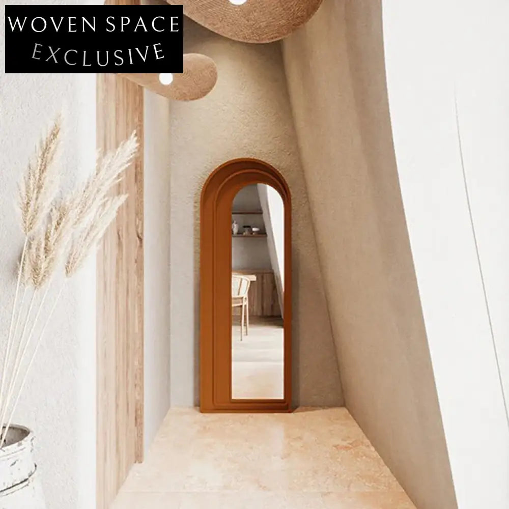 Elegant Modern Plastic Frame Full Length Standing Dressing Mirror for Home