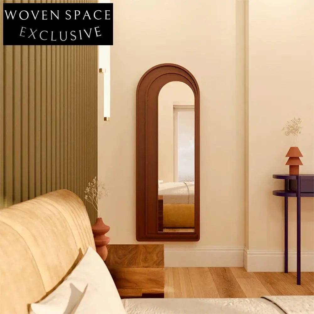 Elegant Modern Plastic Frame Full Length Standing Dressing Mirror for Home