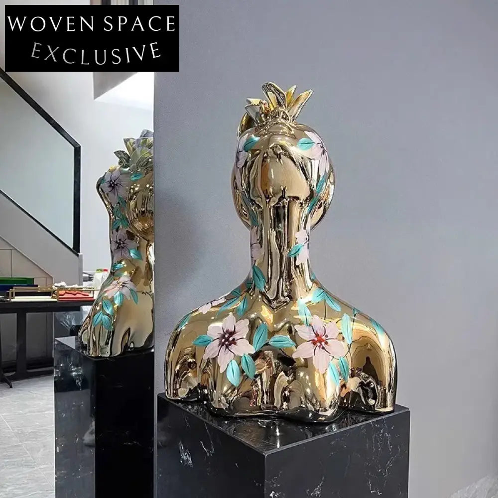 Elegant Modern Resin Abstract Sculpture Living Room Table Art Decor