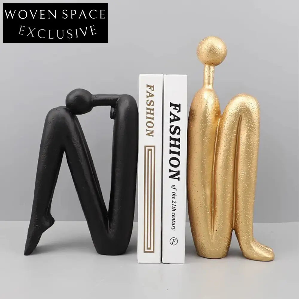 Elegant Modern Resin Art Sculpture Figurine for Home, Office, Hotel Decor