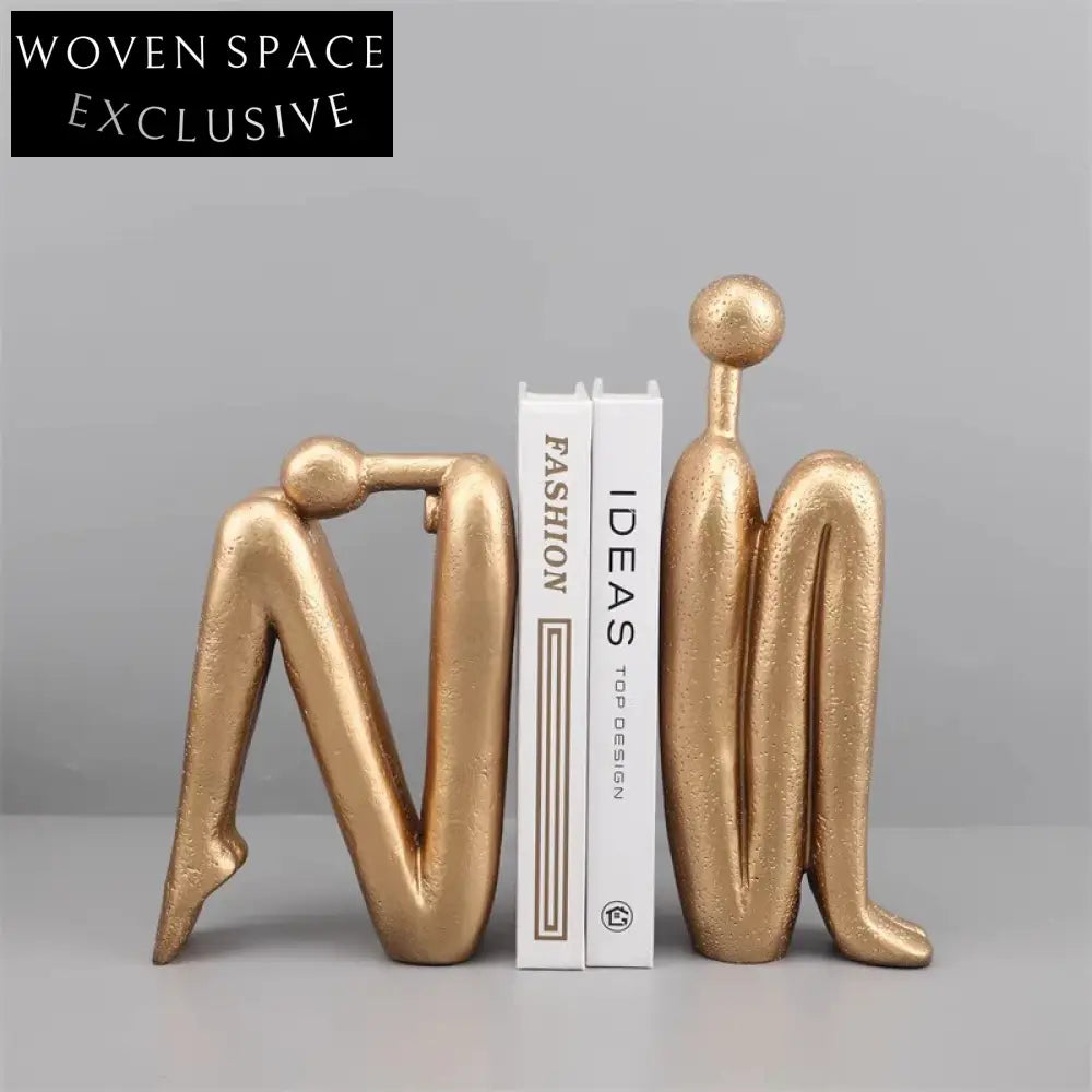 Elegant Modern Resin Art Sculpture Figurine for Home, Office, Hotel Decor