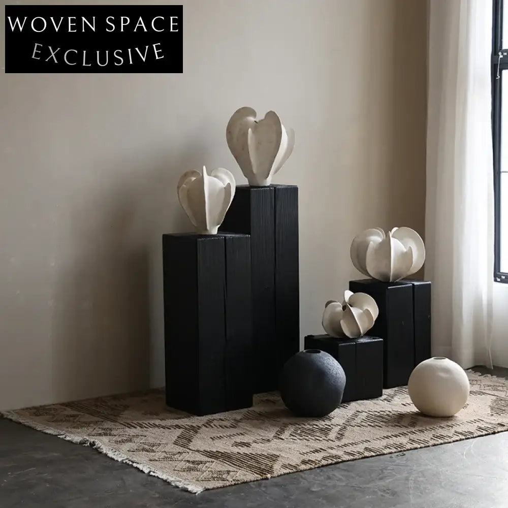 Elegant Modern Retro Ceramic Flower Arrangement Tabletop Home Decor Vase