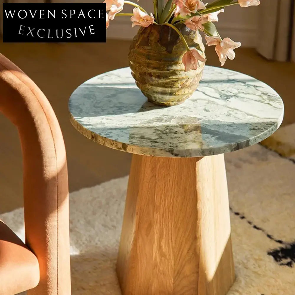 Elegant Modern Round Marble Top Coffee Table for Luxury Living Spaces