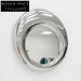 Elegant Modern Round Metal Wall Mirror for Luxury Home Decor