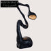 Elegant Modern Sculptural LED Standing Floor Lamp for Home Decor