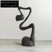 Elegant Modern Sculptural LED Standing Floor Lamp for Home Decor
