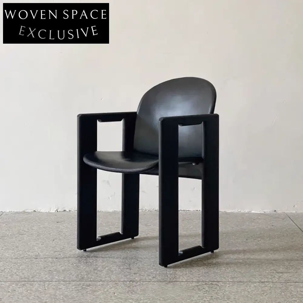 Elegant Modern Solid Wood Arch Back Armchair for Coffee or Dining