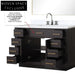 Elegant Modern Solid Wood Bathroom Vanity Cabinet Combo with Soft-Close Drawers