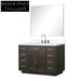 Elegant Modern Solid Wood Bathroom Vanity Cabinet Combo with Soft-Close Drawers