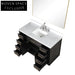 Elegant Modern Solid Wood Bathroom Vanity Cabinet Combo with Soft-Close Drawers