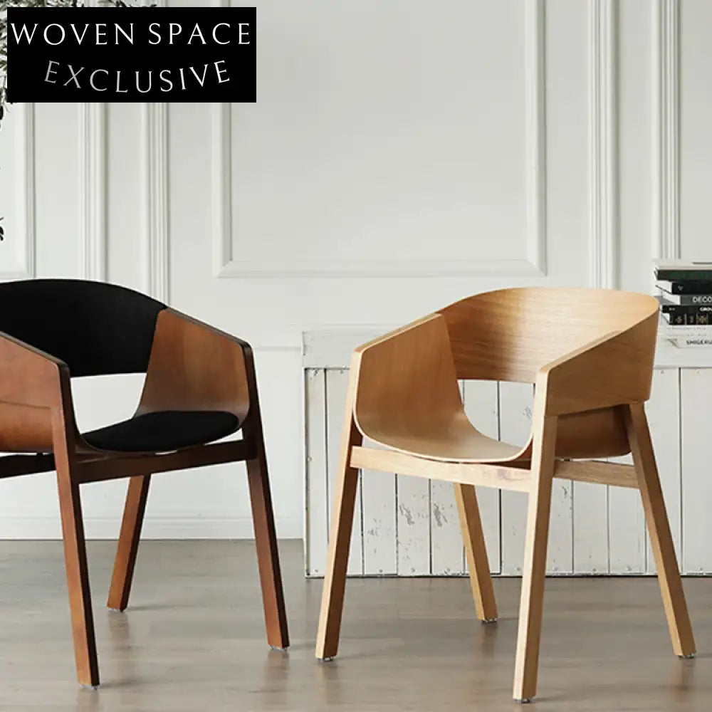 Elegant Modern Solid Wood Dining Chair for Cafe, Restaurant, Hotel Spaces