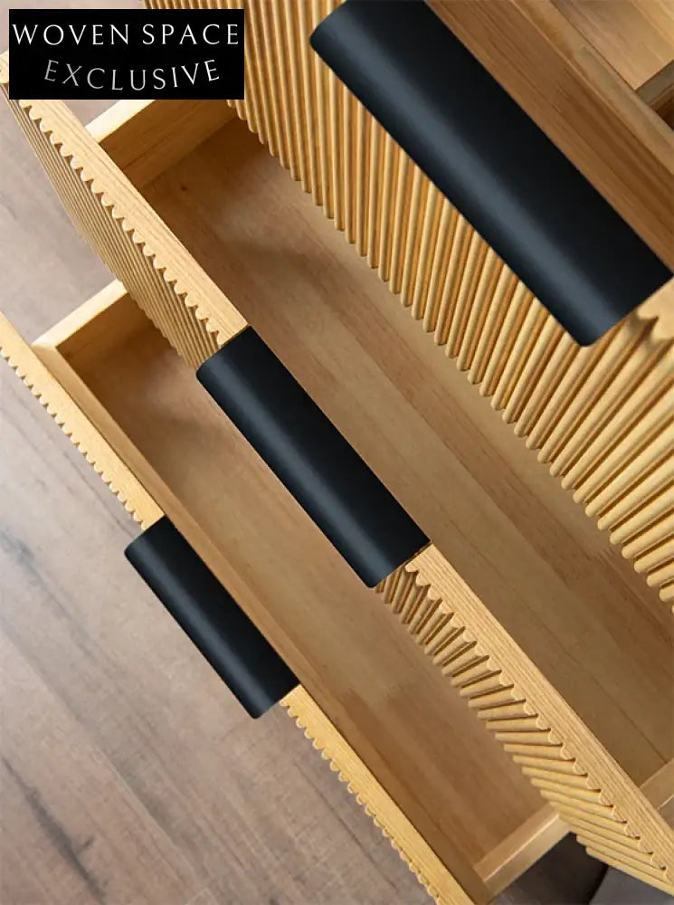 Elegant Modern Solid Wood Floor-Mounted Bathroom Storage Vanity Cabinet