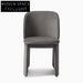 Elegant Modern Solid Wood Leather Dining Chair for Home Restaurant
