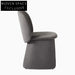 Elegant Modern Solid Wood Leather Dining Chair for Home Restaurant
