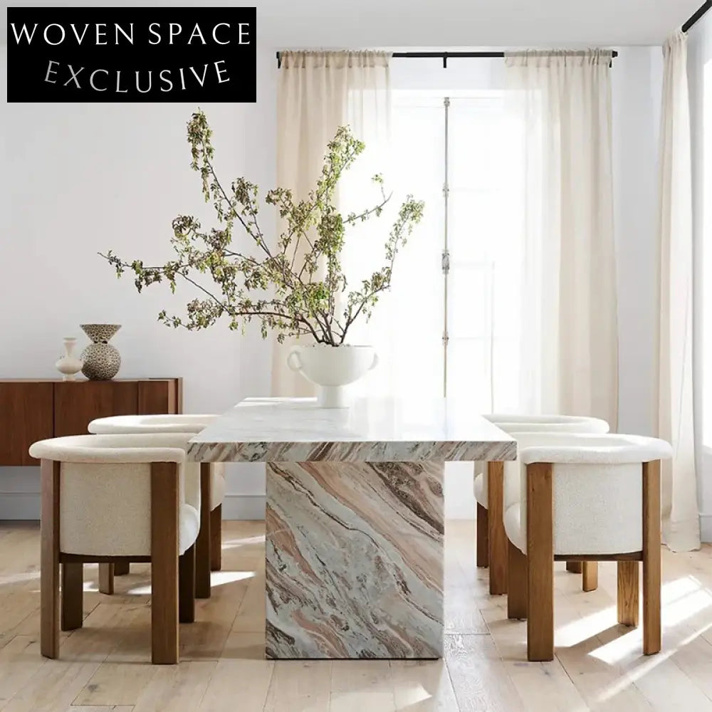 Elegant Modern Solid Wood Linen Dining Chair for Home, Hotel & Cafe