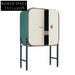 Elegant Modern Solid Wood Plywood High Leg Storage Cabinet