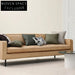 Elegant Modern Square Leather Sofa Cushion Throw Pillow Covers for Home