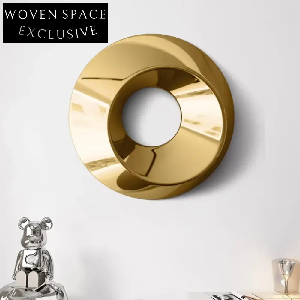 Elegant Modern Stainless Steel Wall Art Decor for Luxury Living Spaces