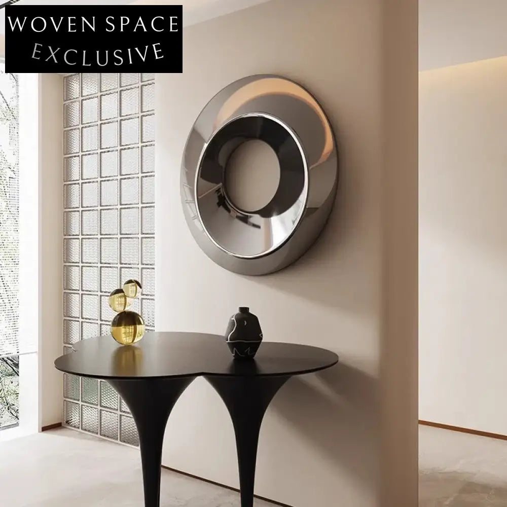 Elegant Modern Stainless Steel Wall Art Decor for Luxury Living Spaces