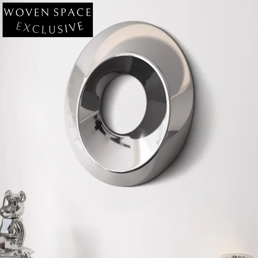 Elegant Modern Stainless Steel Wall Art Decor for Luxury Living Spaces