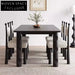 Elegant Modern Vintage Ash Wood Multi-Layer Board Rectangle Kitchen Dining Table
