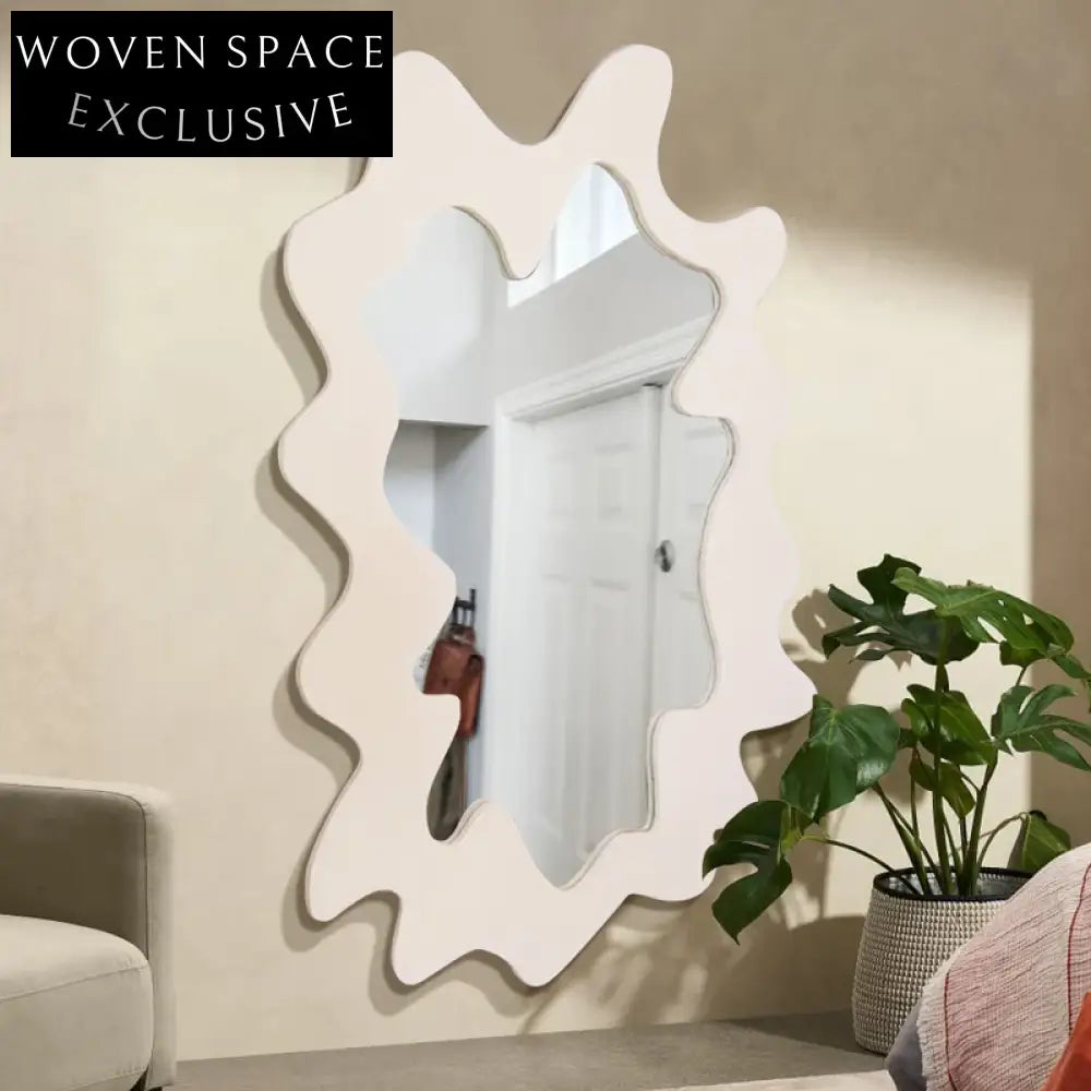 Elegant Modern Wall Decor Mirror for Living Room & Salon Spaces