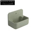 Elegant Modern Wall-Mounted Artificial Stone Solid Surface Bathroom Vanity Sink Basin