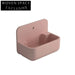 Elegant Modern Wall-Mounted Artificial Stone Solid Surface Bathroom Vanity Sink Basin