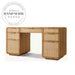 Elegant Modern Wooden Executive Office Study Writing Storage Desk