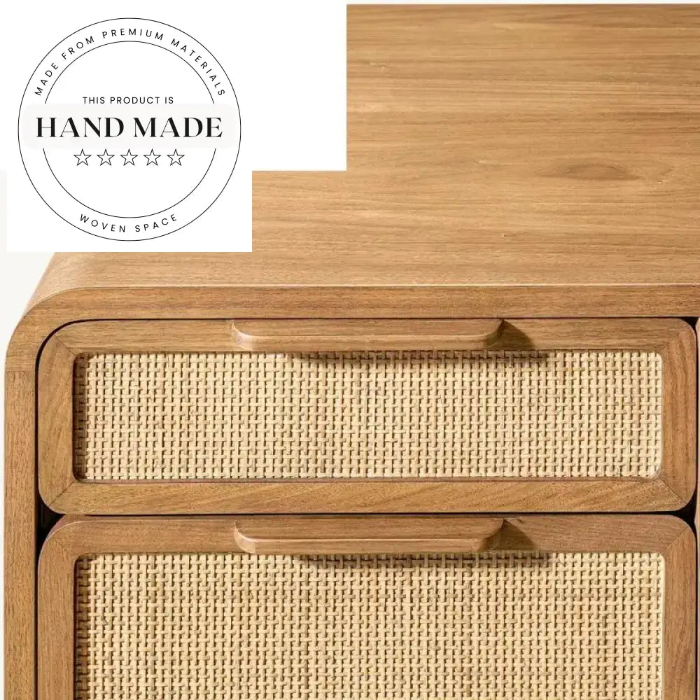 Elegant Modern Wooden Executive Office Study Writing Storage Desk