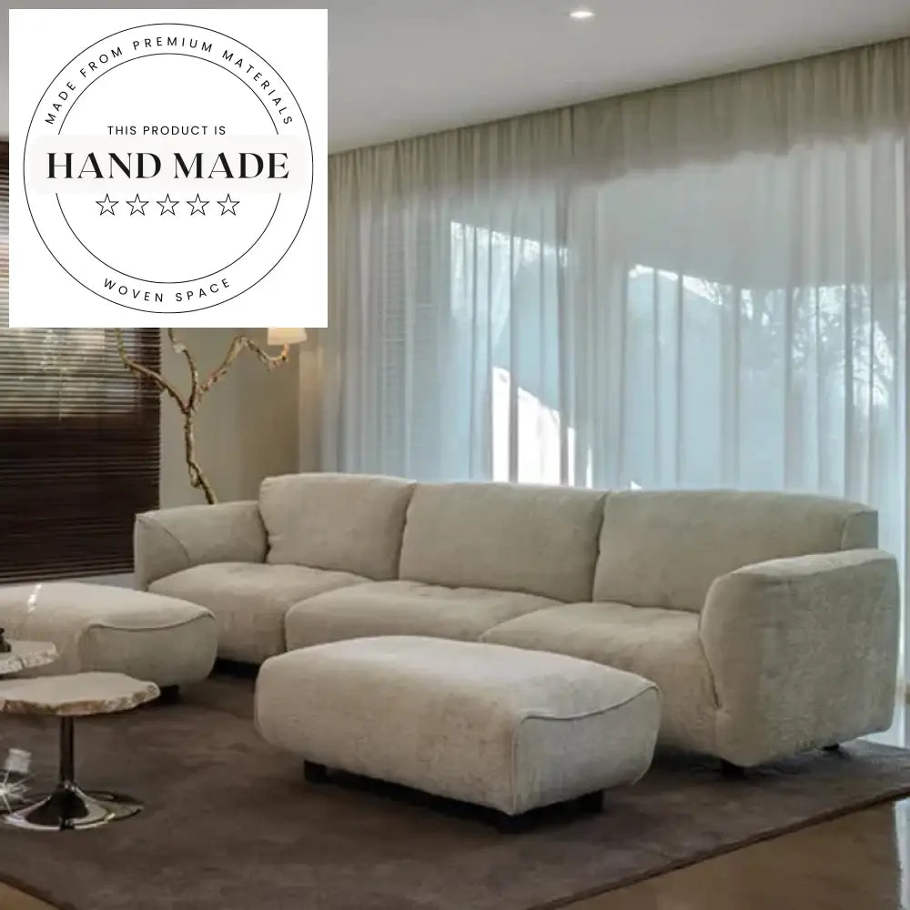 Elegant Modular Sectional Chenille Fabric Modern Indoor Reclining Sofa