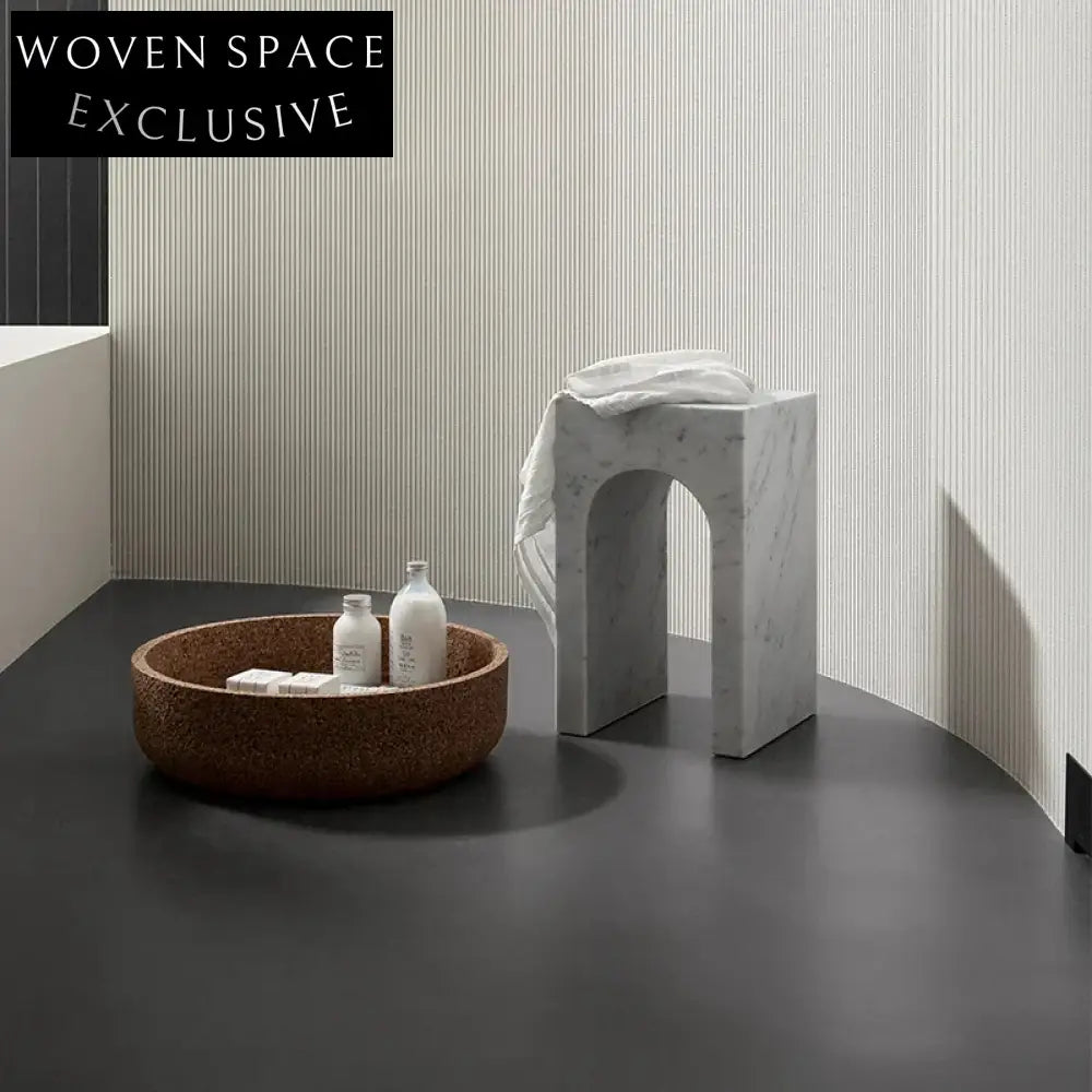 Elegant Movable Marble Sofa Side Table, Small Tea and Coffee Table