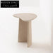 Elegant Natural Travertine Stone Coffee Side Table for Modern Living Spaces