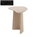 Elegant Natural Travertine Stone Coffee Side Table for Modern Living Spaces